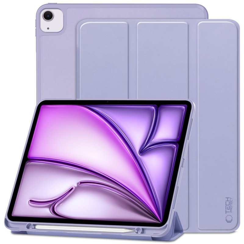Θήκη Tech-Protect SC Pen Hybrid Apple iPad 13" (2024) Violet