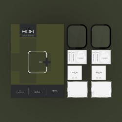 Προστατευτικό Τζάμι Hofi Hybrid Pro+ 2-Pack Apple Watch 7 / 8 / 9  (45mm) Black