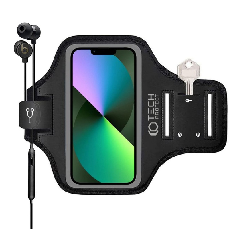 Θήκη Armband Tech-Protect M2 Universal 6.8" Sport Black