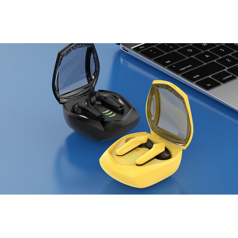 Ακουστικά Bluetooth Foneng TWS Wireless earphones BL118 Yellow