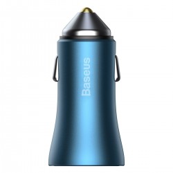 Φορτιστής Αυτοκινήτου Baseus Golden Contactor Pro Car Charger 2xUSB (CCJD-A03) 40W Blue