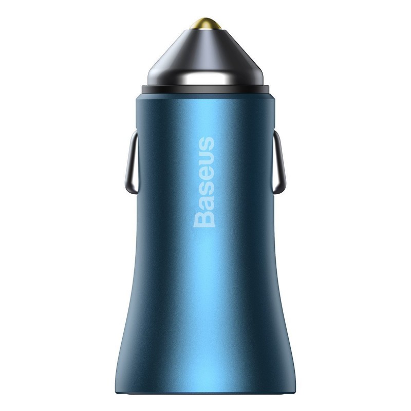 Φορτιστής Αυτοκινήτου Baseus Golden Contactor Pro Car Charger 2xUSB (CCJD-A03) 40W Blue