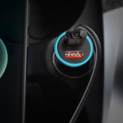 Φορτιστής Αυτοκινήτου Baseus Golden Contactor Pro Car Charger 2xUSB (CCJD-A03) 40W Blue