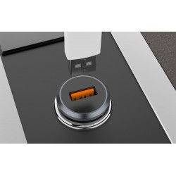Φορτιστής Αυτοκινήτου Fonenng C15 USB Car Charger 4A Grey