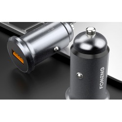 Φορτιστής Αυτοκινήτου Fonenng C15 USB Car Charger 4A Grey