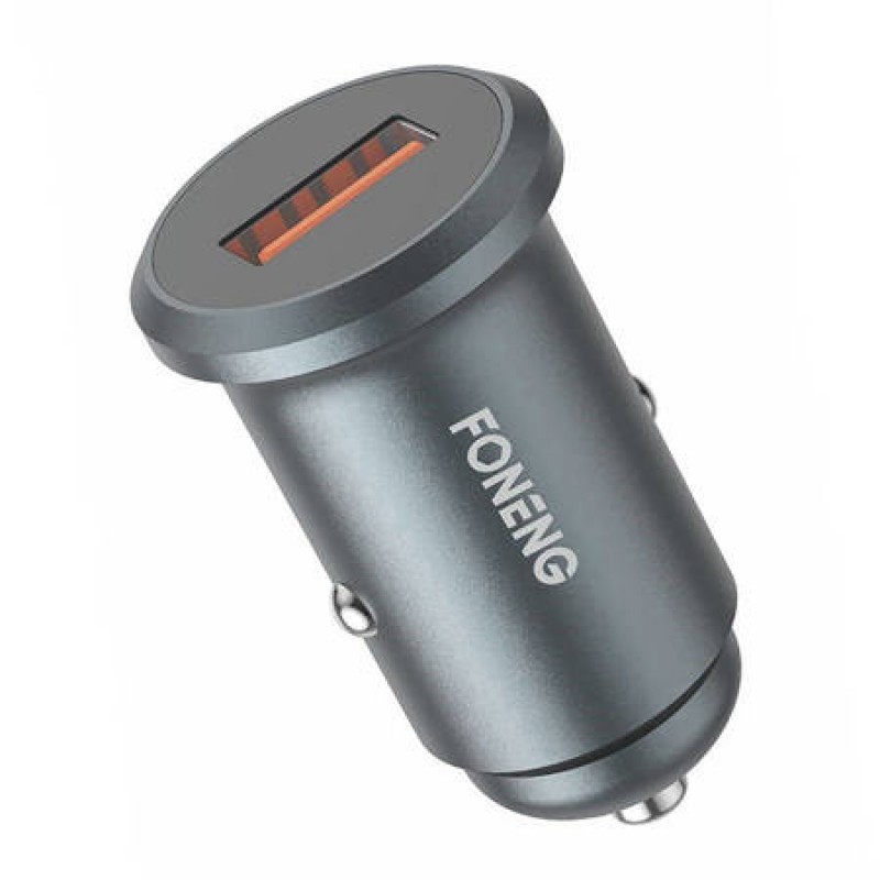 Φορτιστής Αυτοκινήτου Fonenng C15 USB Car Charger 4A Grey