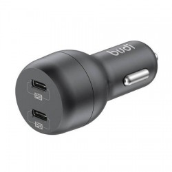 Φορτιστής Αυτοκινήτου Budi Dual USB-C Car Charger 40W Black