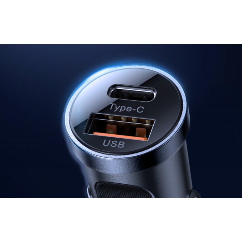 Φορτιστής Αυτοκινήτου Joyroom C-A09 Dual USB Car Charger 30W Black