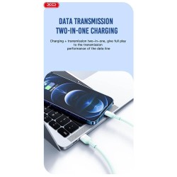 Καλώδιο Data XO USB to Type C 1m (NB212) Green