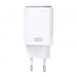 Φορτιστής Ταξιδιού XO L90B QC3.0 Type-C to Type-C  Cable 20W PD Fast Charger White