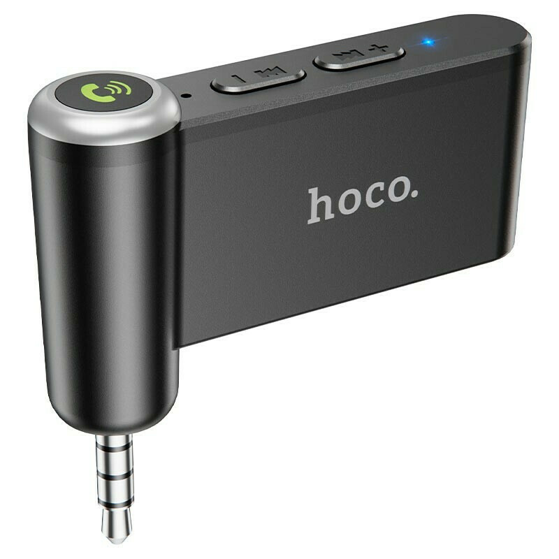 Bluetooth Αυτοκινήτου Hoco E58 Audio Receiver Aux - Bluetooth Black