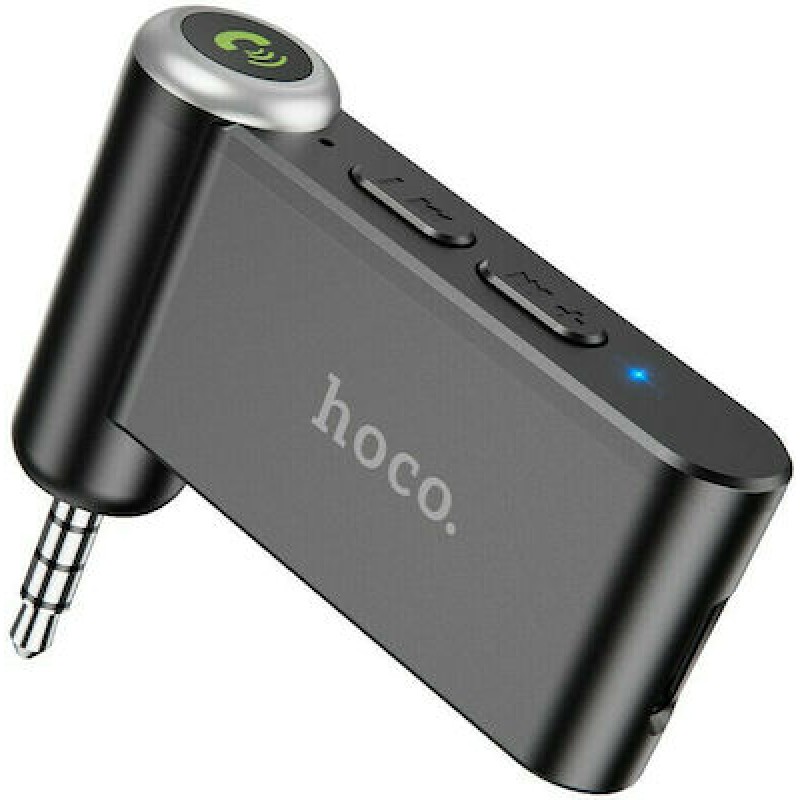 Bluetooth Αυτοκινήτου Hoco E58 Audio Receiver Aux - Bluetooth Black