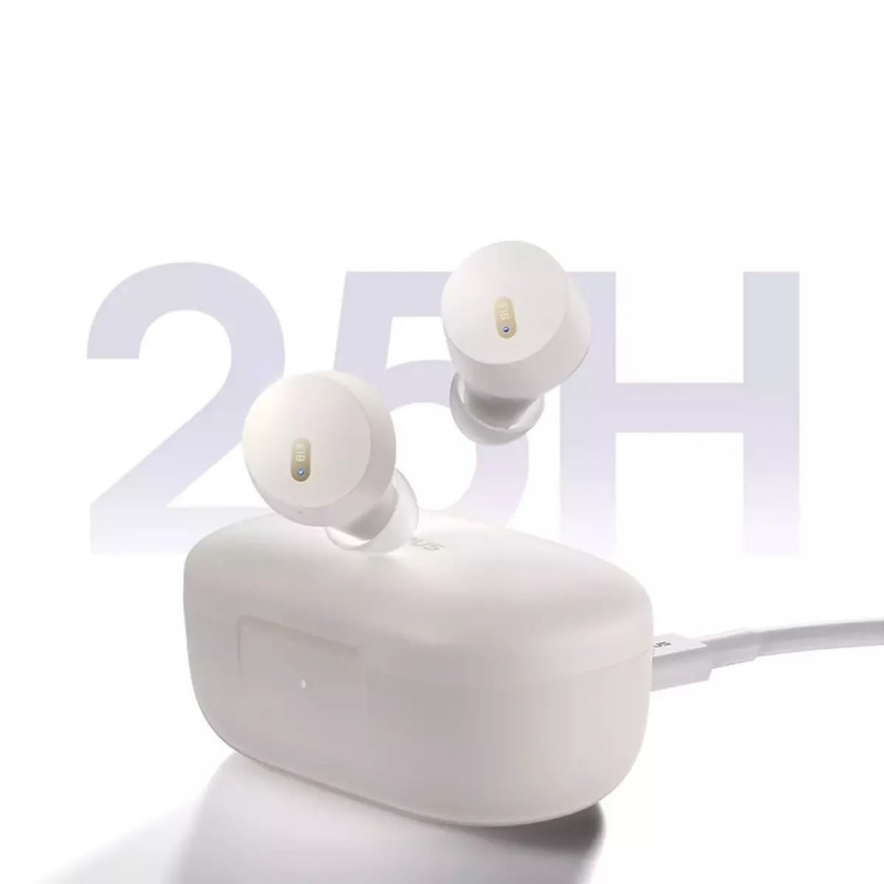 Ακουστικά Bluetooth Baseus Bowie E18 True Wireless Earphones Stellar White
