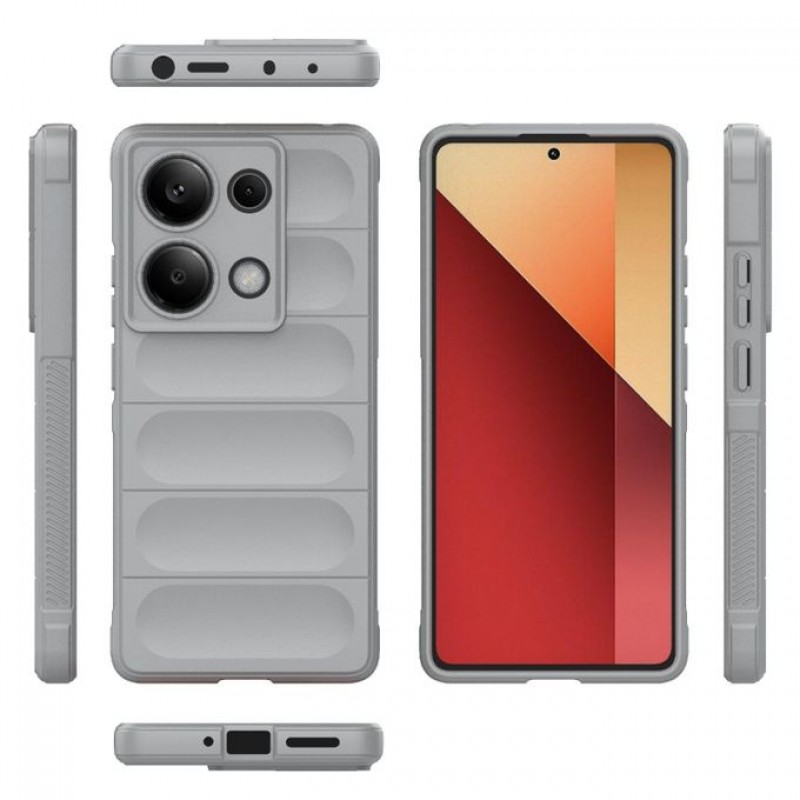 Θήκη TPU Magic Shield Xiaomi Redmi Note 14 4G Grey