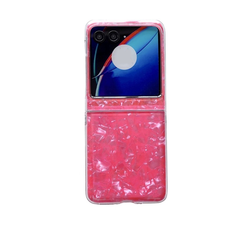 Θήκη Ultra Hybrid Pearlescent Case Motorola Razr 50 Ultra Pink