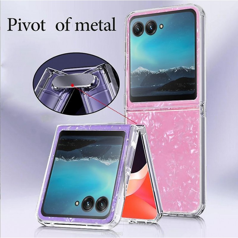Θήκη PC Shell Pattern Motorola Razr 50 Ultra Clear