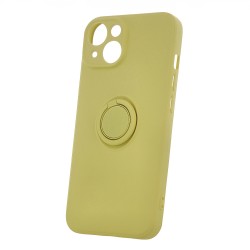 Θήκη Real Smooth Silicone Ring Finger Grip Xiaomi Redmi Note 13 Pro 4G / Poco M6 Pro / Note 14S 4G Yellow Θήκη Real Smooth Silicone Ring Finger Grip Xiaomi Redmi Note 13 Pro 4G / Poco M6 Pro / Note 14S 4G Yellow