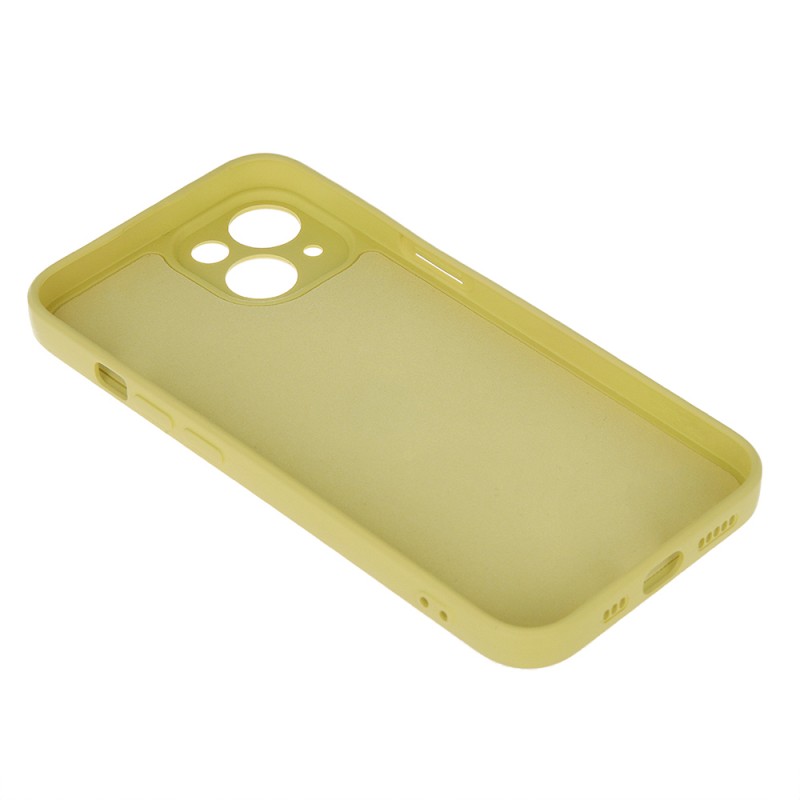 Θήκη Real Smooth Silicone Ring Finger Grip Xiaomi Redmi Note 13 Pro 4G / Poco M6 Pro / Note 14S 4G Yellow Θήκη Real Smooth Silicone Ring Finger Grip Xiaomi Redmi Note 13 Pro 4G / Poco M6 Pro / Note 14S 4G Yellow