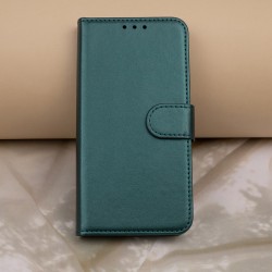 Θήκη Book Smart Classic Xiaomi Redmi Note 13 Pro 4G / Poco M6 Pro / Note 14S 4G Dark Green