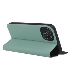 Θήκη Book Smart Soft Apple iPhone 16 Plus (6.7") Light Green