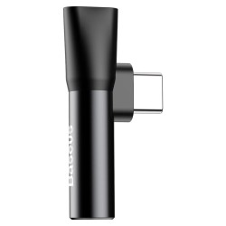 Αντάπτορας Baseus L41Type-C to Type-C - Jack 3.5mm Black (CATL41-01)