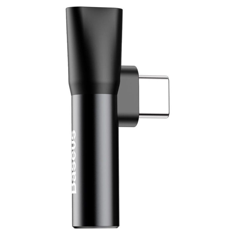 Αντάπτορας Baseus L41Type-C to Type-C - Jack 3.5mm Black (CATL41-01)