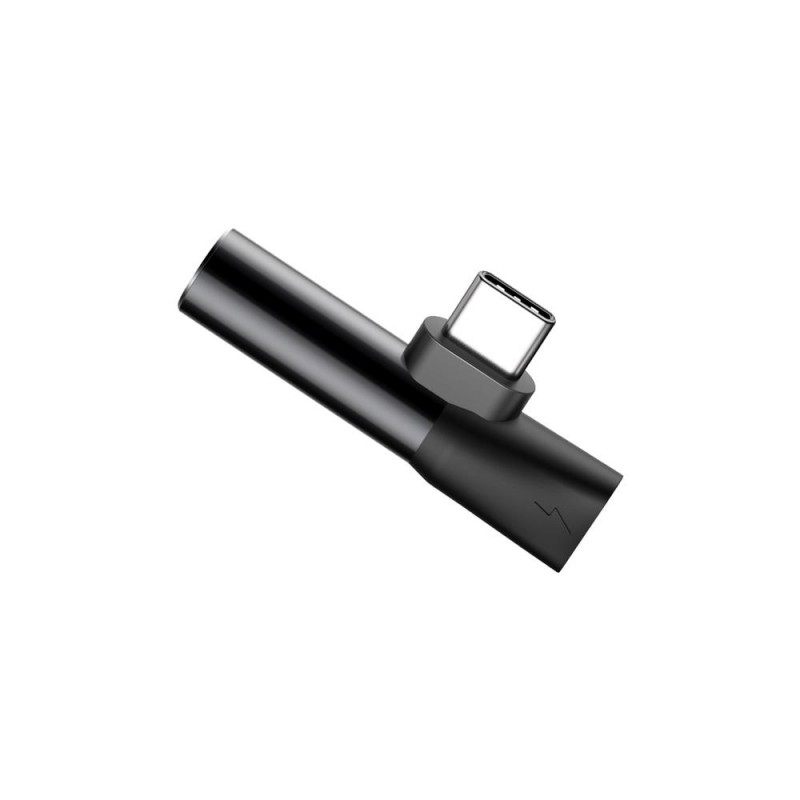Αντάπτορας Baseus L41Type-C to Type-C - Jack 3.5mm Black (CATL41-01)