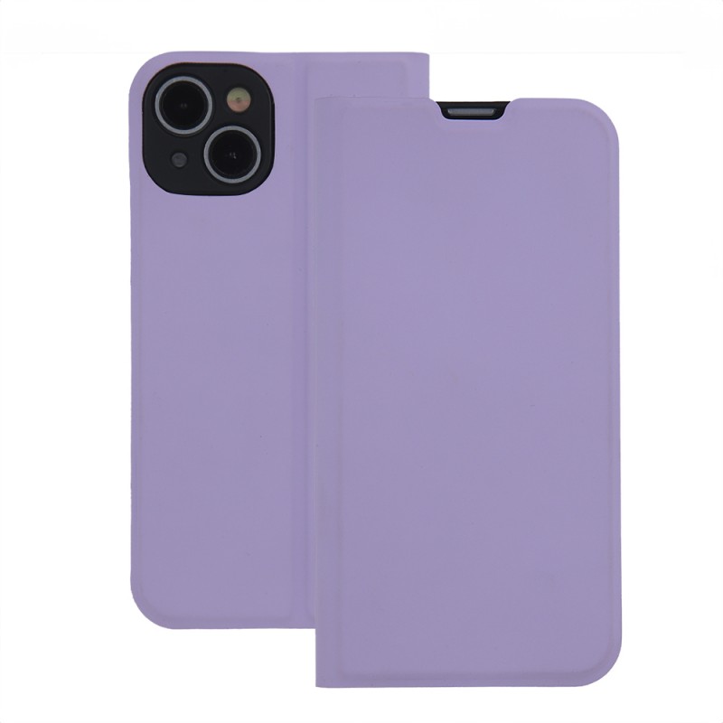Θήκη Book Smart Soft Apple iPhone 16 Plus (6.7") Light Purple
