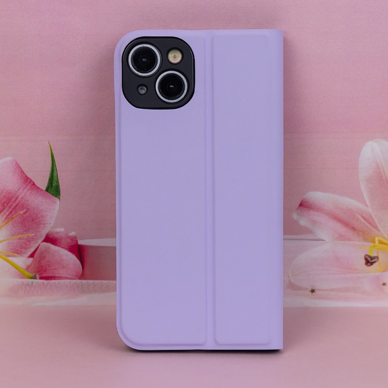 Θήκη Book Smart Soft Apple iPhone 16 Plus (6.7") Light Purple