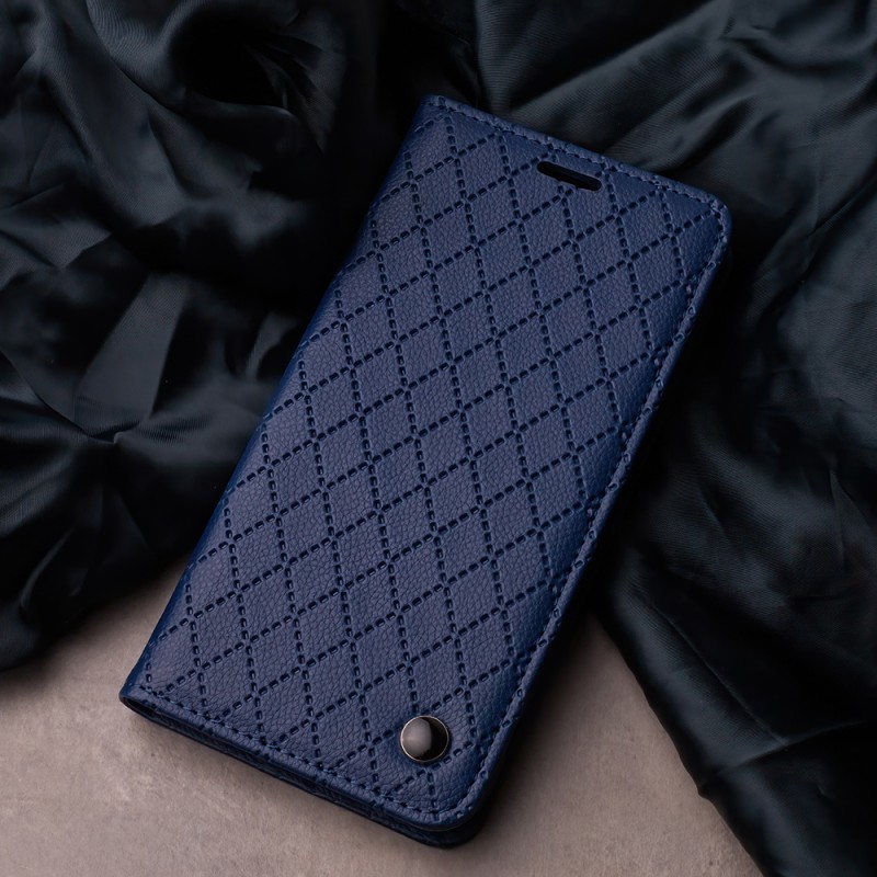 Θήκη Book Smart Caro Apple iPhone 16 Plus (6.7") Navy Blue