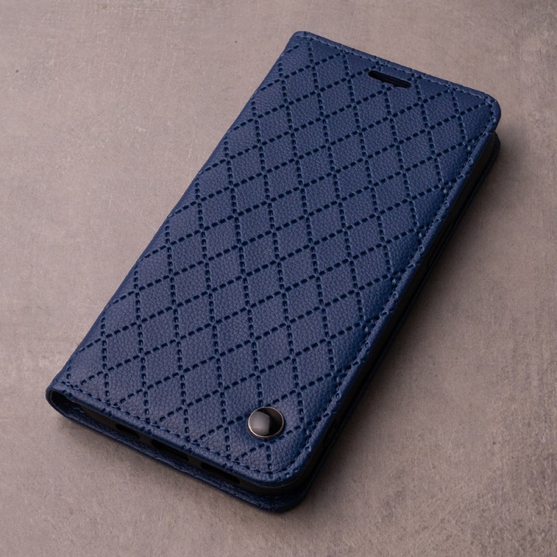 Θήκη Book Smart Caro Apple iPhone 16 Plus (6.7") Navy Blue