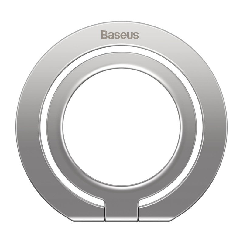 Baseus Halo μαγνητικός δακτύλιος Sticker Magnetic Holder Round Silver Baseus Halo μαγνητικός δακτύλιος Sticker Magnetic Holder Round Silver