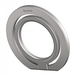 Baseus Halo μαγνητικός δακτύλιος Sticker Magnetic Holder Round Silver Baseus Halo μαγνητικός δακτύλιος Sticker Magnetic Holder Round Silver