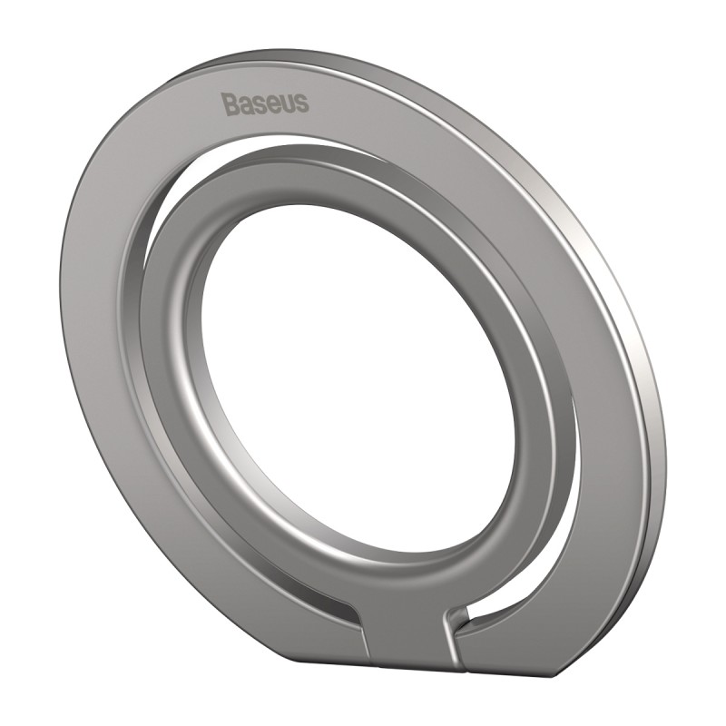Baseus Halo μαγνητικός δακτύλιος Sticker Magnetic Holder Round Silver Baseus Halo μαγνητικός δακτύλιος Sticker Magnetic Holder Round Silver