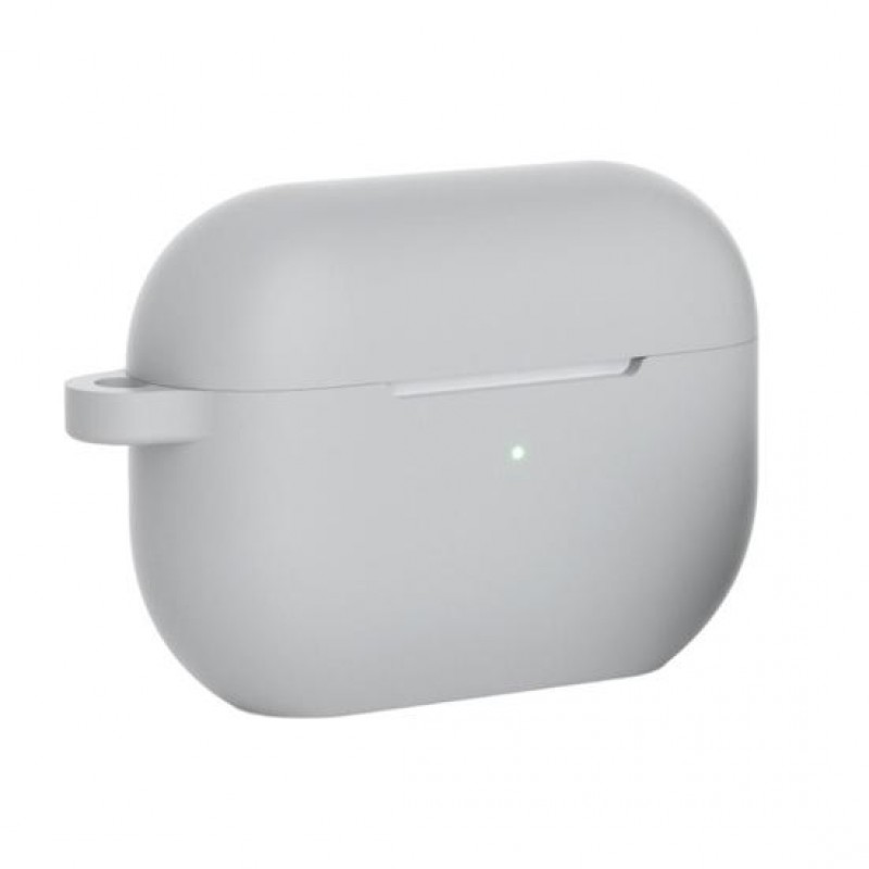 Θήκη Samsung Galaxy Buds 3 / 3 Pro Silicone Skin with Carabiner Grey
