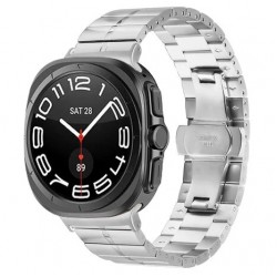 Ανταλλακτικό λουράκι QuickFit Iron Man Stainless Samsung Galaxy Watch Ultra (47mm)  Silver