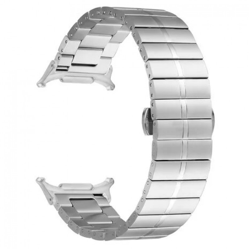 Ανταλλακτικό λουράκι QuickFit Iron Man Stainless Samsung Galaxy Watch Ultra (47mm)  Silver
