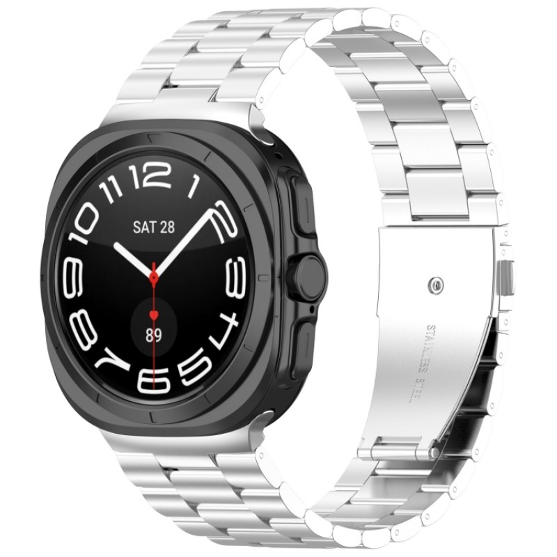 Ανταλλακτικό λουράκι Tech-Protect Samsung Galaxy Watch Ultra (47mm) Stainless Silver Ανταλλακτικό λουράκι Tech-Protect Samsung Galaxy Watch Ultra (47mm) Stainless Silver