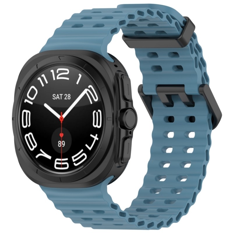 Ανταλλακτικό λουράκι Samsung Galaxy Watch Ultra (47mm) Silicone Blue Ανταλλακτικό λουράκι Samsung Galaxy Watch Ultra (47mm) Silicone Blue