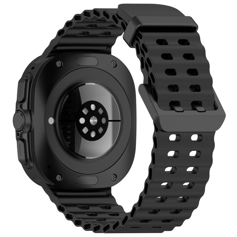 Ανταλλακτικό λουράκι Samsung Galaxy Watch Ultra (47mm) Silicone Black Ανταλλακτικό λουράκι Samsung Galaxy Watch Ultra (47mm) Silicone Black