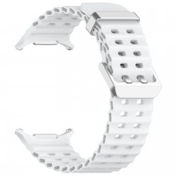 Ανταλλακτικό λουράκι Samsung Galaxy Watch Ultra (47mm) Silicone White Ανταλλακτικό λουράκι Samsung Galaxy Watch Ultra (47mm) Silicone White