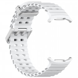 Ανταλλακτικό λουράκι Samsung Galaxy Watch Ultra (47mm) Silicone White Ανταλλακτικό λουράκι Samsung Galaxy Watch Ultra (47mm) Silicone White