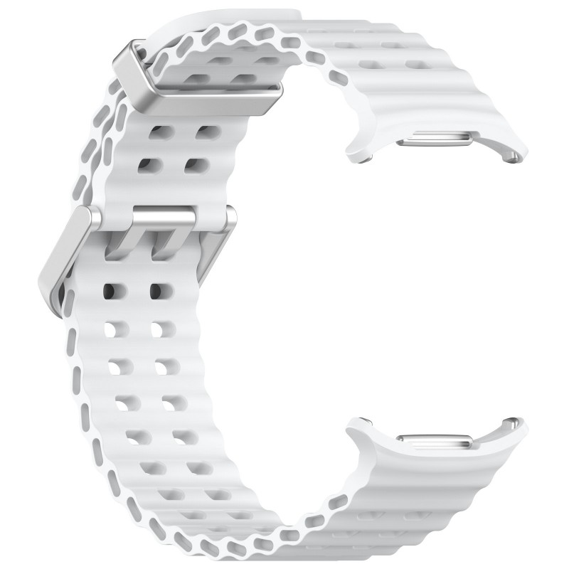 Ανταλλακτικό λουράκι Samsung Galaxy Watch Ultra (47mm) Silicone White Ανταλλακτικό λουράκι Samsung Galaxy Watch Ultra (47mm) Silicone White