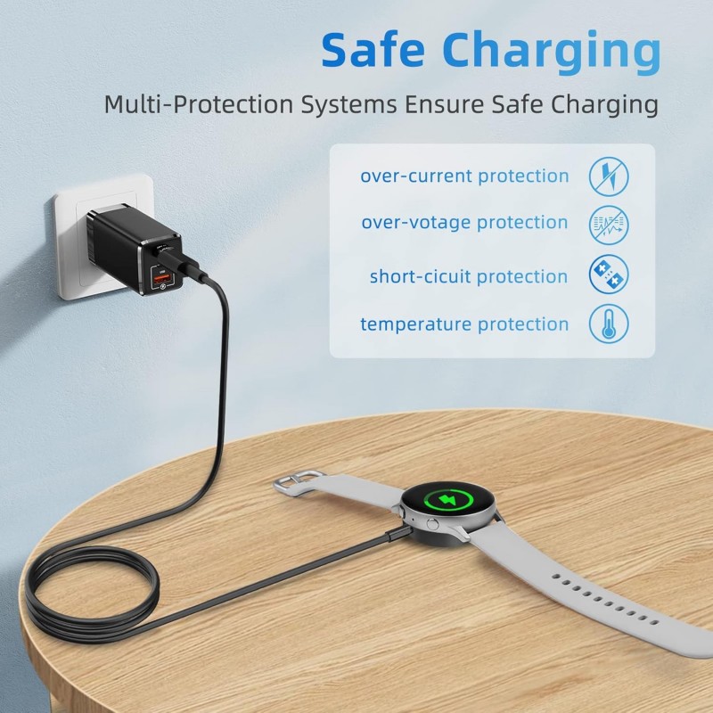 Φορτιστής Type C Samsung Wireless Charging Samsung Galaxy Watch 7 (40 /44mm) Black 