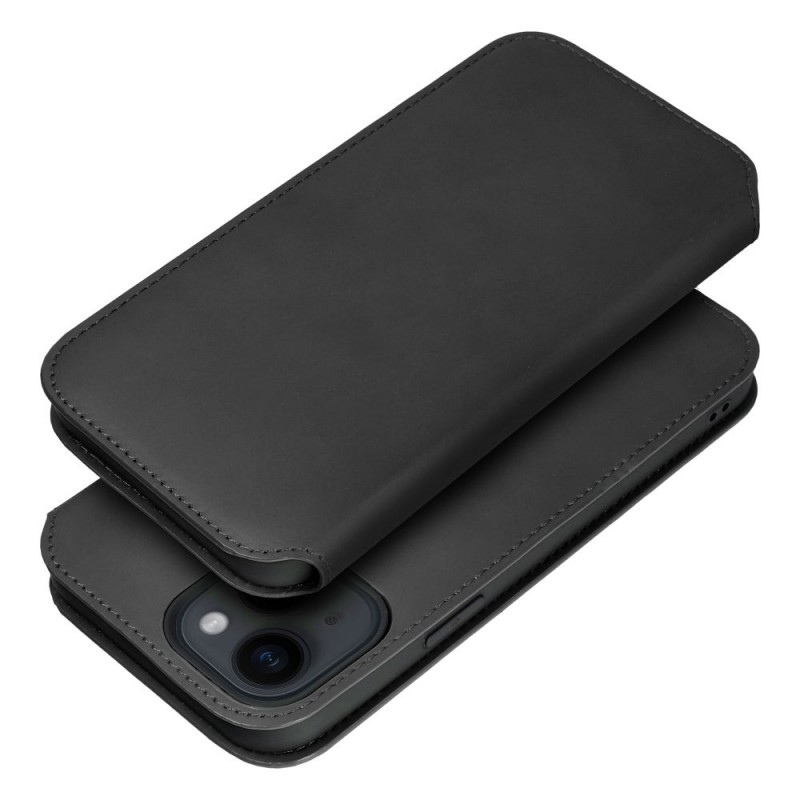 Θήκη Book Dual Pocket Apple iPhone 15 Pro Max (6.7") Black