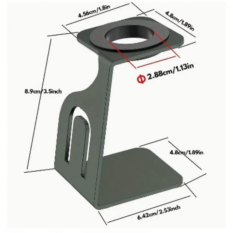 Βάση Φόρτισης Metal Stand for Samsung Galaxy Watch 7 (40 /44mm) Grey