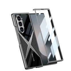Θήκη Polished Guard Business Leather Case Samsung Galaxy Z Fold6 5G SM-F956 Carbon Black