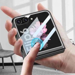 Θήκη PC Acrylic Samsung Galaxy Z Flip6 SM-F741 / Flip7 FE 5G SM-761B Clear
