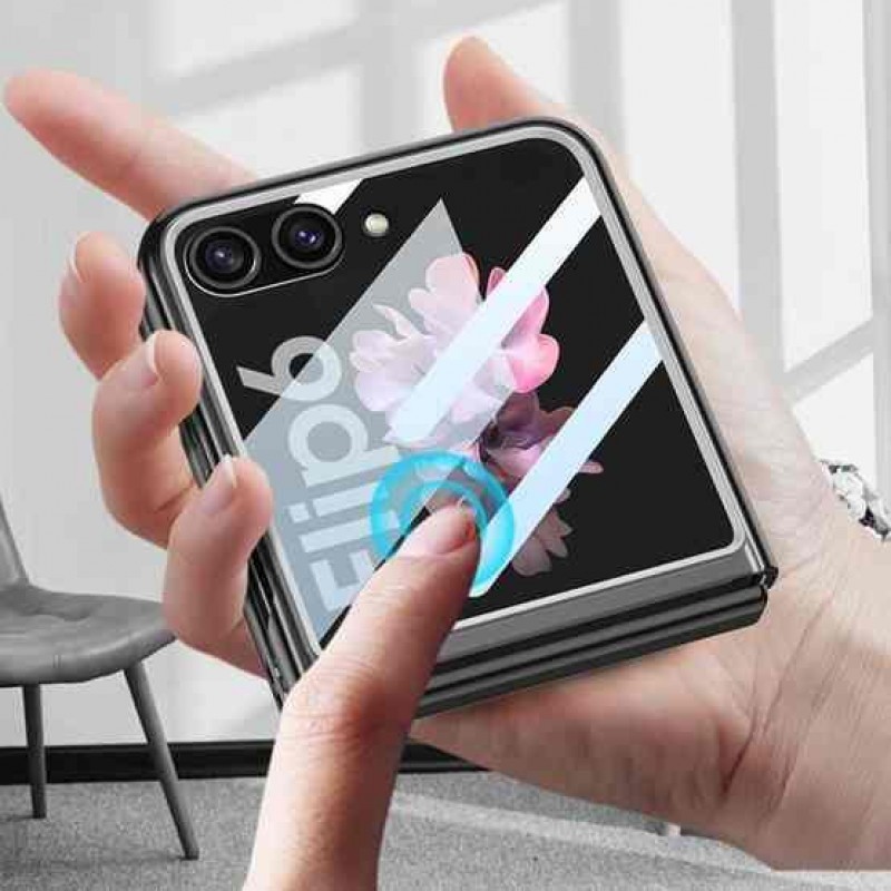 Θήκη PC Acrylic Samsung Galaxy Z Flip6 SM-F741 / Flip7 FE 5G SM-761B Clear
