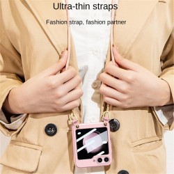 Θήκη Crossbody Lanyard Phone Case Samsung Galaxy Z Flip6 SM-F741 / Flip7 FE 5G SM-761B Black Θήκη Crossbody Lanyard Phone Case Samsung Galaxy Z Flip6 SM-F741 / Flip7 FE 5G SM-761B Black